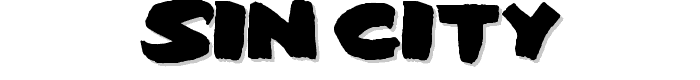 Sin City font